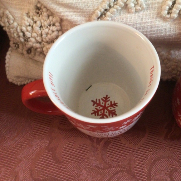 Set of 2 Devotional Mugs in Red and White 14 oz capacity - Picture 6 of 10